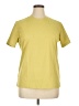 Assorted Brands 100% Polyester Yellow Short Sleeve Top Size XL - photo 1