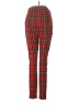 Bar III Plaid Red Casual Pants Size M - photo 2