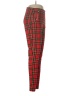Bar III Plaid Red Casual Pants Size M - photo 4