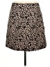Ann Taylor LOFT Animal Print Brown Casual Skirt Size 8 - photo 2