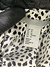 H&M 100% Polyester Animal Print Ivory Casual Dress Size 10 - photo 7