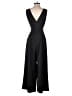 J.Crew 100% Polyester Solid Black Jumpsuit Size 00 - photo 2