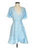 Shein 100% Polyester Blue Casual Dress Size 4 - photo 1
