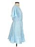 Shein 100% Polyester Blue Casual Dress Size 4 - photo 4