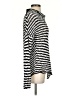 360 Sweater 100% Cotton Chevron-herringbone Silver Pullover Sweater Size S - photo 4