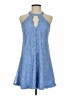 Unbranded 100% Polyester Blue Cocktail Dress Size S - photo 1
