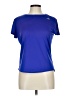 Adidas 100% Polyester Blue Active T-Shirt Size L - photo 1