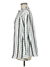 Unbranded Stripes Ivory Long Sleeve Blouse Size M - photo 5