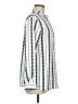 Unbranded Stripes Ivory Long Sleeve Blouse Size M - photo 4
