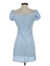 Shein Checkered-gingham Blue Casual Dress Size 4 - photo 2