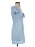 Shein Checkered-gingham Blue Casual Dress Size 4 - photo 4