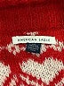 American Eagle Outfitters Hearts Fair Isle Red Pullover Sweater Size XXS - photo 7