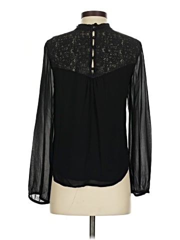 Velvet Long Sleeve Blouse (view 2)