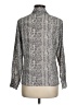 Petite Sophisticate 100% Polyester Tweed Gray Long Sleeve Blouse Size 6 - photo 2
