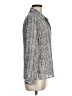 Petite Sophisticate 100% Polyester Tweed Gray Long Sleeve Blouse Size 6 - photo 4