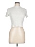 Unbranded Silver Short Sleeve Turtleneck Size L - photo 1