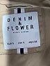 Denim & Flower Solid Tan Jacket Size S - photo 6