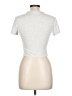 Unbranded Silver Short Sleeve Turtleneck Size L - photo 2