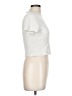 Unbranded Silver Short Sleeve Turtleneck Size L - photo 4