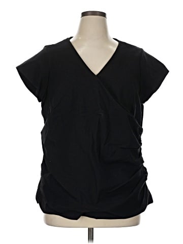 Nicole by Nicole Miller Short Sleeve Blouse (view 1)
