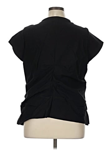 Nicole by Nicole Miller Short Sleeve Blouse (view 2)