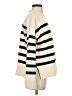 Zara Stripes Ivory Turtleneck Sweater Size S - photo 4