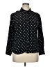 A New Day 100% Rayon Black Long Sleeve Polo Size XL - photo 1