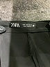 Zara Solid Black Casual Skirt Size S - photo 4