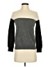 Indulge Color Block Gray Pullover Sweater Size S (estimated) - photo 1