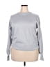 Nine West Solid Silver Pullover Sweater Size XXL - photo 1