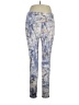 Mono b Print Blue Active Pants Size XL - photo 1