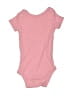 Gerber 100% Cotton Hearts Pink Short Sleeve Onesie Size 3-6 mo - photo 2