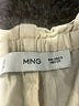 MNG Solid Yellow Khaki Shorts Size S - photo 3