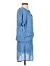 Zara Basic Blue Casual Dress Size S - photo 4