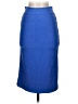 BCBGMAXAZRIA Solid Blue Formal Skirt Size S - photo 1