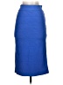 BCBGMAXAZRIA Solid Blue Formal Skirt Size S - photo 2