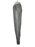 Ecru Metallic Silver Casual Pants Size XS - photo 5