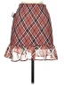 Almost Famous 100% Polyester Argyle Red Casual Skirt Size S - photo 2