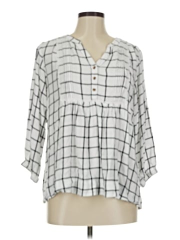 Wrangler Jeans Co 3/4 Sleeve Blouse (view 1)