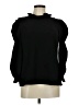 Sugarlips Black Long Sleeve Blouse Size M - photo 1
