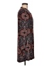 Ariella Paisley Brown Burgundy Casual Dress Size M - photo 4