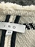 IRO Chevron-herringbone Stripes Ivory White Cardigan Size EU (FR) 42 / US 10 - photo 7