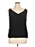 Lafayette 148 New York Black Sleeveless Blouse Size 14 - photo 1
