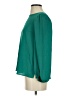 Ann Taylor LOFT 100% Polyester Green Long Sleeve Blouse Size XXS - photo 5