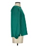 Ann Taylor LOFT 100% Polyester Green Long Sleeve Blouse Size XXS - photo 4