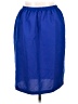 Assorted Brands 100% Polyester Solid Blue Casual Skirt Size 16W - photo 1