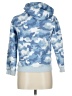 Lands' End 100% Polyester Camo Blue Sweatshirt Size L - photo 2