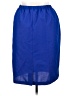 Assorted Brands 100% Polyester Solid Blue Casual Skirt Size 16W - photo 2