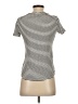 Marled Stripes Ivory Short Sleeve Turtleneck Size XS - photo 2