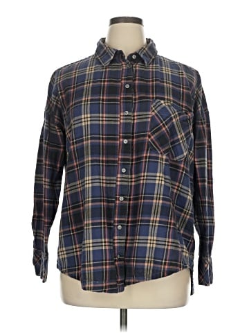 BKE Long Sleeve Button-Down Shirt (view 1)